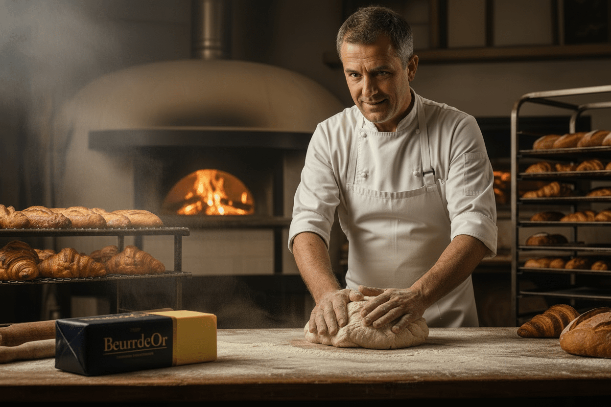 Alternative au Beurre non salée Saint Matheus 82,5 % MG – 10 % beurre – Carton 10 kg - Beurredor