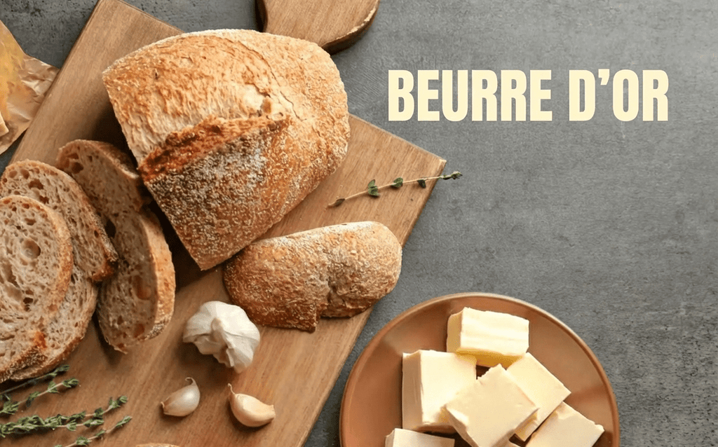 Beurre de Tourage Président Professionnel Coloré 82% MG – Carton 10 kg - Beurredor