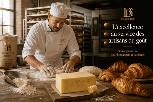 Beurre Sec de Tourage 84% MG Président Professionnel – Carton 10 kg (5 x 2 kg) - Beurredor